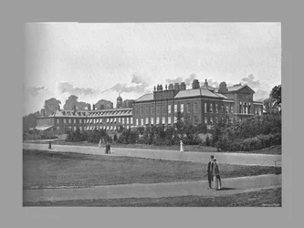 Palácio de Kensington, Londres, c1900.