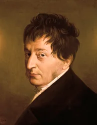 Auto-retrato. Pintura de Zacarias Gonzalez Velázquez (1763-1834)