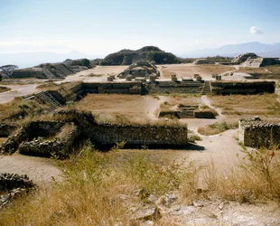 Vista da plataforma norte (500 BC-850 AD)
