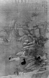 Lavagem dos Cavalos na Corrente, século XVII.
