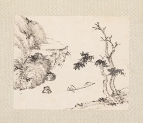 Paisagens em miniatura, datáveis de 1751-54 (álbum de oito folhas; tinta e cor sobre papel)