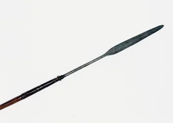 Assegai recuperado das proximidades do corpo do Príncipe Imperial