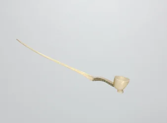 Snuff Spoon, final do século XIX (osso)
