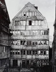 Berço do compositor alemão Johannes Brahms (1833-1897) em Hamburgo, Alemanha