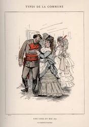 Paris Commune: traje da UNE LOGE PT MAIO 1871 (7) em "Les Communeux