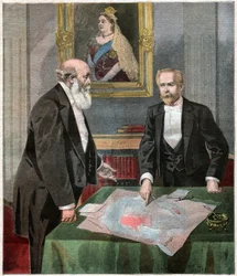 Entente cordiale: Paul Cambon e Robert Gascoyne-Cecil, Lord Salisbury