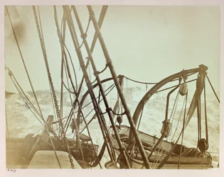 Expedition en Arctique (1875-1876) du capitaine George Nares (1831-1915) : Alerta pressionado em terra na baía do leme do turno