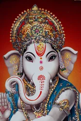 Ganesha ou Ganapati: o deus hindu com cabeça de elefante.