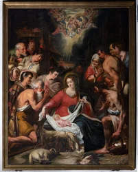 Igreja paroquial (Igreja Decanal de Nossa Senhora). Interior. quadro.