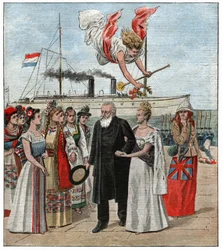 Paul Kruger na Europa