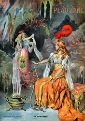 Pele de anel. cerca de 1910 (gravura)