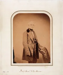 Samuel F B Morse, artista americano e o inventor do código Morse, c 1870