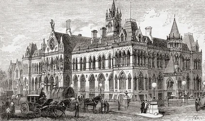 O Manchester Assize Courts, Manchester, Inglaterra
