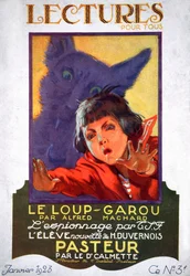 O lobisomem. 1923 (gravura)