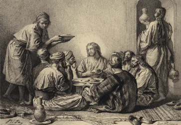 Jesus come com publicanos e pecadores