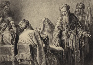 Os oficiais dos principais sacerdotes