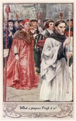 Que sacerdote pomposo é!