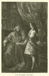 O duque de Borgonha, Saint-Simon