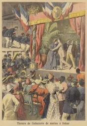 Teatro dos Marines franceses em Dakar, Senegal