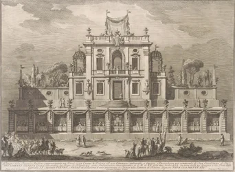 A Seconda Macchina para a Chinea de 1762: um quiosque ou casa de prazer em estilo otomano