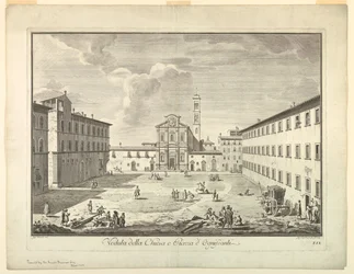 Vista de Florença, Placa de "Escolha da XXIV Vistas dos principais bairros, praças, igrejas e palácios da cidade de Florença"