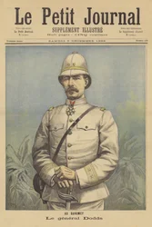 General Dodds, comandante das tropas francesas em Daomé
