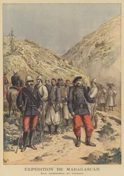Uniformes do exército francês na expedição a Madagascar