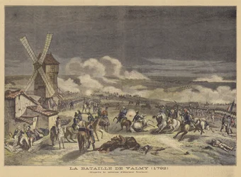 A Batalha de Valmy (1792)
