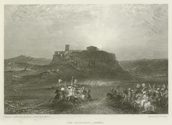 A, acrópole, atenas