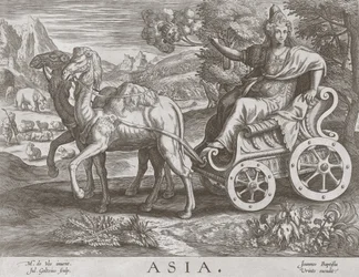 Ásia dos quatro continentes, bar. C 1588-89