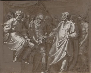 Mucius Scaevola antes de Porsenna