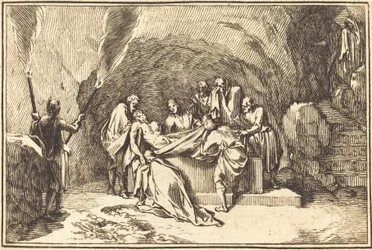 O sepultamento