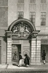 Barber Surgeons Hall, Rua Monkwell, 1830