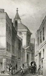 Faculdade dos médicos, Warwick Lane, 1830