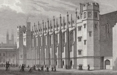 O novo salão, Hospital de Christs, 1828