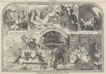 Dia de Ação de Graças, 1860 - As Duas Grandes Classes da Sociedade