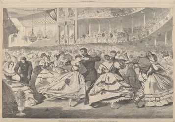 O Grande Baile Russo na Academia de Música, 5 de novembro de 1863