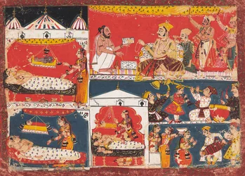 Ayodhya celebra o nascimento de Rama e dos seus irmãos