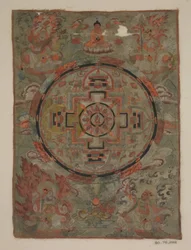 Buda rodeado de Bodhisattvas