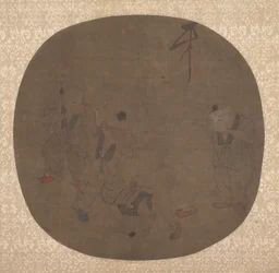 Crianças chinesas a brincar