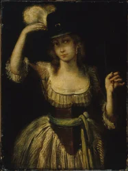 Francês: Portrait de femme (P734)