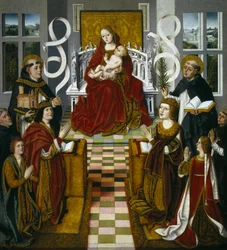 Espanhol:  La Virgen de los Reyes Católicos Madonna dos Reis Católicos
