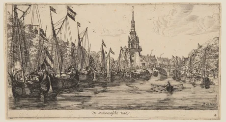 De Roowaensche Kaey, de Vistas de Amesterdão