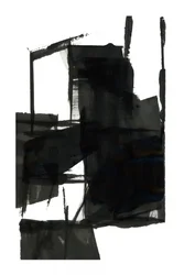 Estruturas abstratas em preto