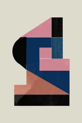 Blocos de cor abstratos
