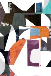 Blocos de cor abstratos