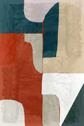 Formas abstratas a cores