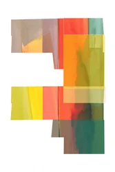 Camadas de cores abstratas