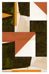 Blocos de terra abstratos