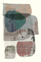 Formas abstratas e terrosas